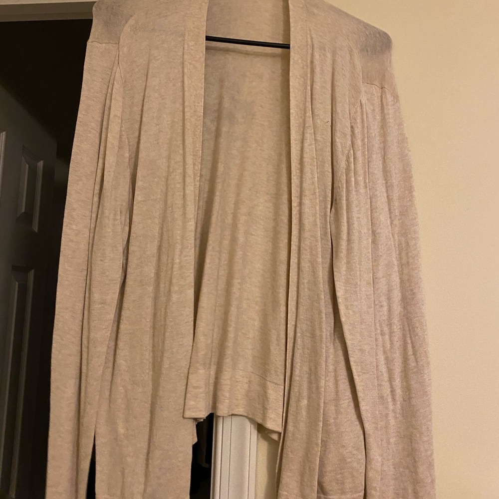 Creme cardigan from old navy